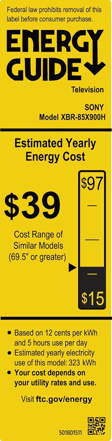 Sony XBR-75X900H 75 Inch 4K Ultra HD Smart LED TV Refurbished