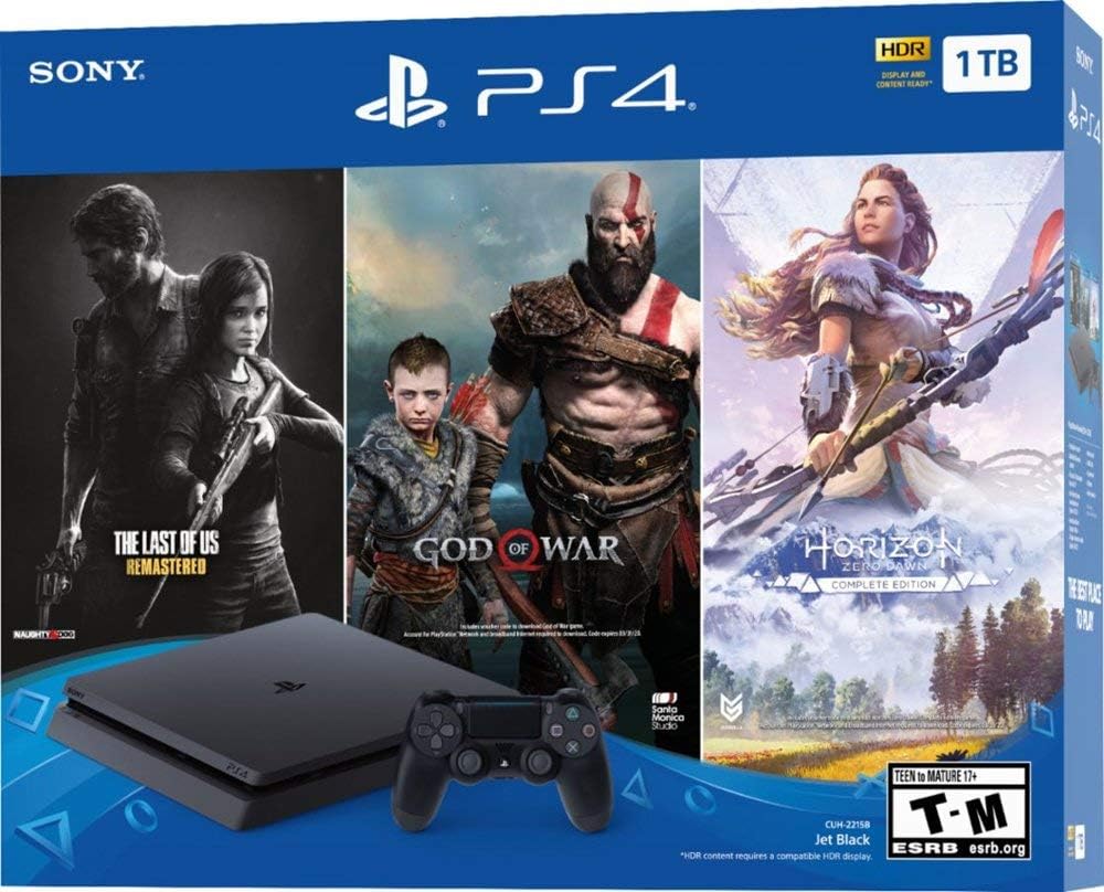 Sony dualshock PlayStation 4 Slim 1TB HDD Console Bundle