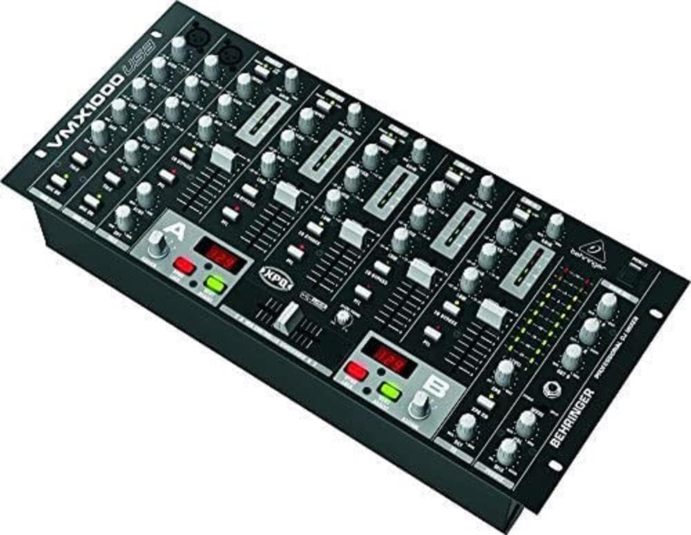 Behringer VMX1000USB 5-Channel DJ Mixer with USB Interface