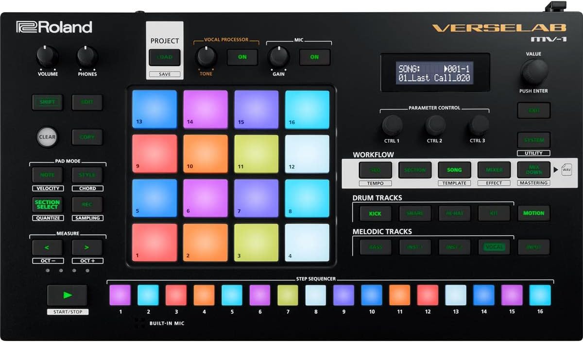 Roland VERSELAB MV-1: ZEN-Core Song Production Studio
