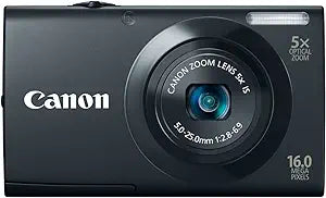Canon 6185B001 PowerShot A3400 IS Touchscreen Digital Camera