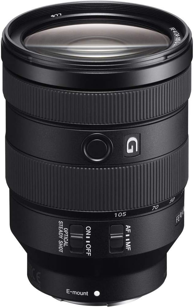 Sony FE 24-105mm f/4 G OSS - Versatile Zoom Lens Bundle (Renewed)