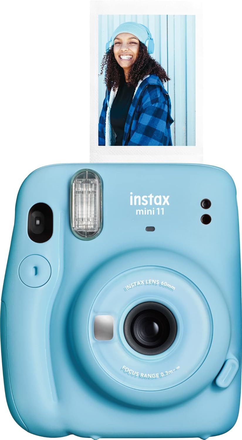 Fujifilm 16655209 Instax Mini 11 Instant Camera - Sky Blue