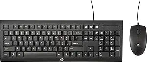HP H3C53AA C2500 Desktop USB Keyboard and Mouse Combo