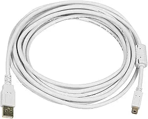 Monoprice 108636 15ft USB 2.0 A to Mini-B Cable