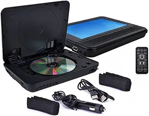 RCA DRC69705 7-Inch Dual Screen Mobile DVD Player — main product image