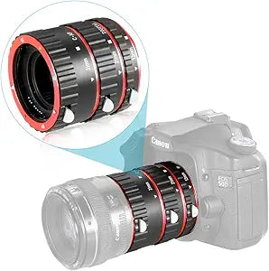 Neewer 10083484 Auto Focus Macro Extension Tube Set Canon DSLR