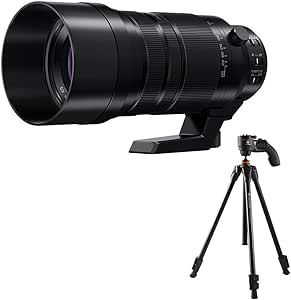 Panasonic 100-400mm Leica Lens with Tripod Bundle