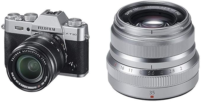 Fujifilm X-T30 XF18-55mm Kit Plus XF35mmF2 Lens