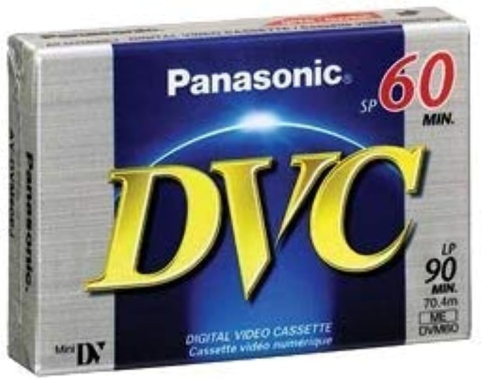 Panasonic AY-DVM60EJ Mini DV Tape 60 Min - 5-Pack