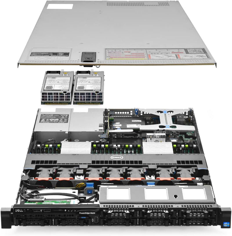 Dell PowerEdge R620 Server E5-2670v2 - Renewed — main product image