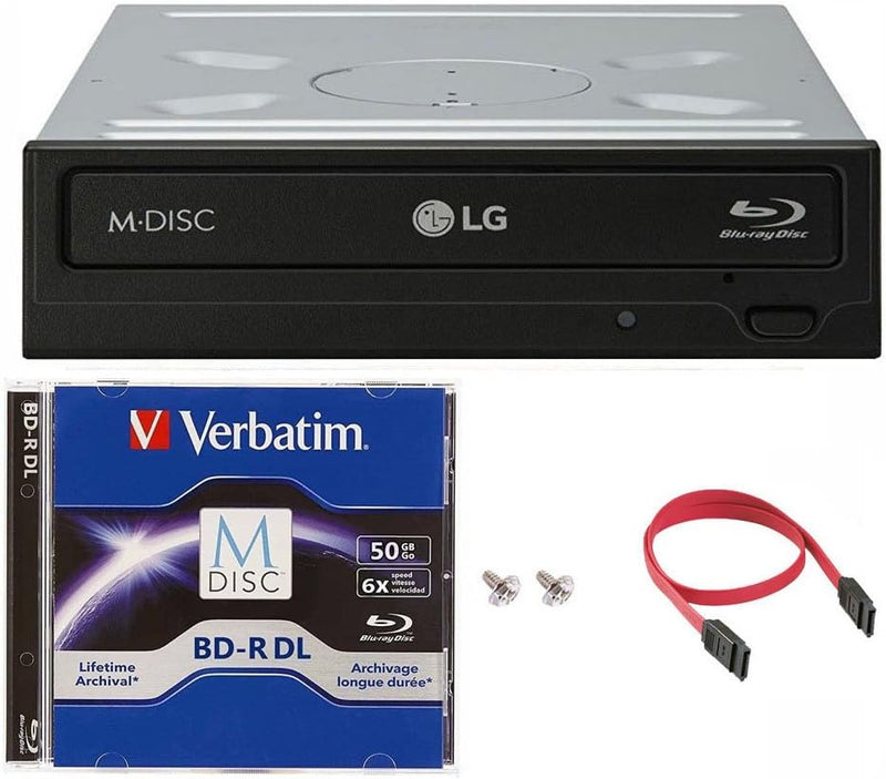 LG FBA-WH14NS40-BDDL-1pk 16X Blu-ray Burner Bundle — main product image