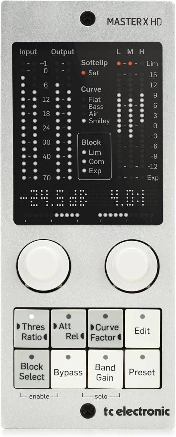 TC Electronic 000-DPS00-00010 MASTER X HD-DT Dynamics Processor Plug-in
