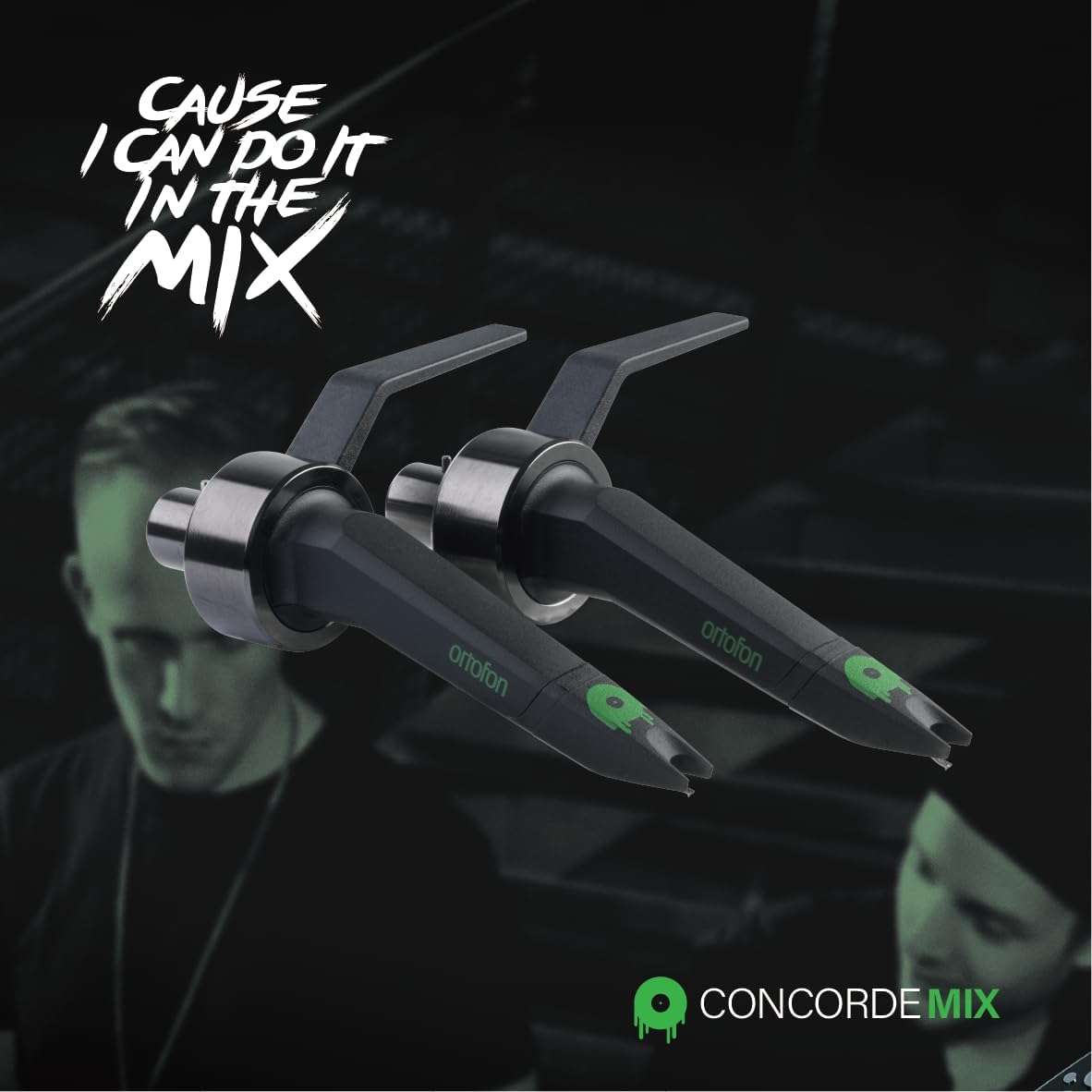 Ortofon Concorde MKII Twin Mix DJ Cartridge Set