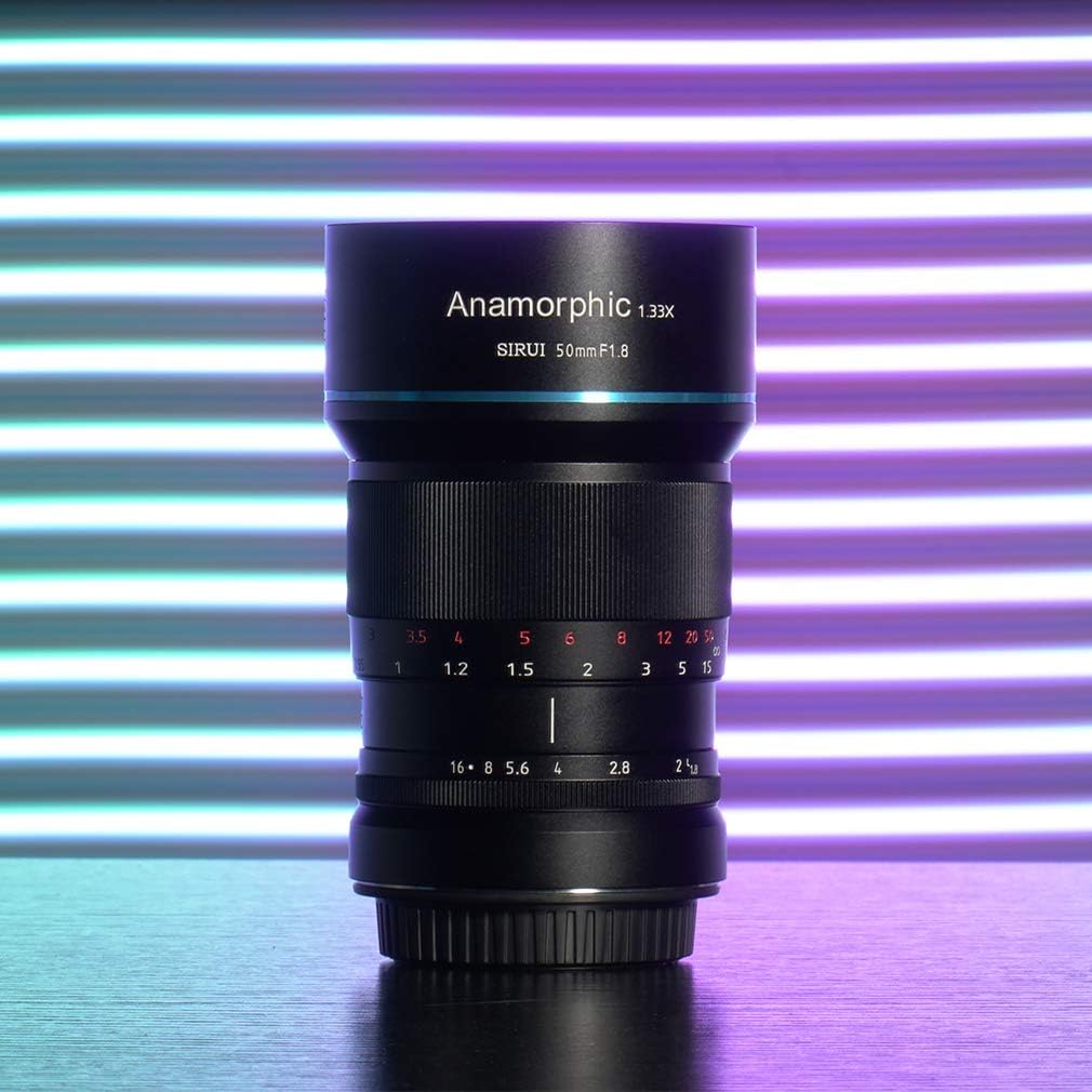 Sirui SR-MEK7E 50mm F1.8 Anamorphic Lens E-Mount