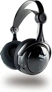 RCA WHP141B Wireless Over-Ear Stereo Headphones