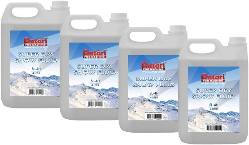 Antari SL-H Super Dry Snow Fluid 4-Pack, High Volume — main product image