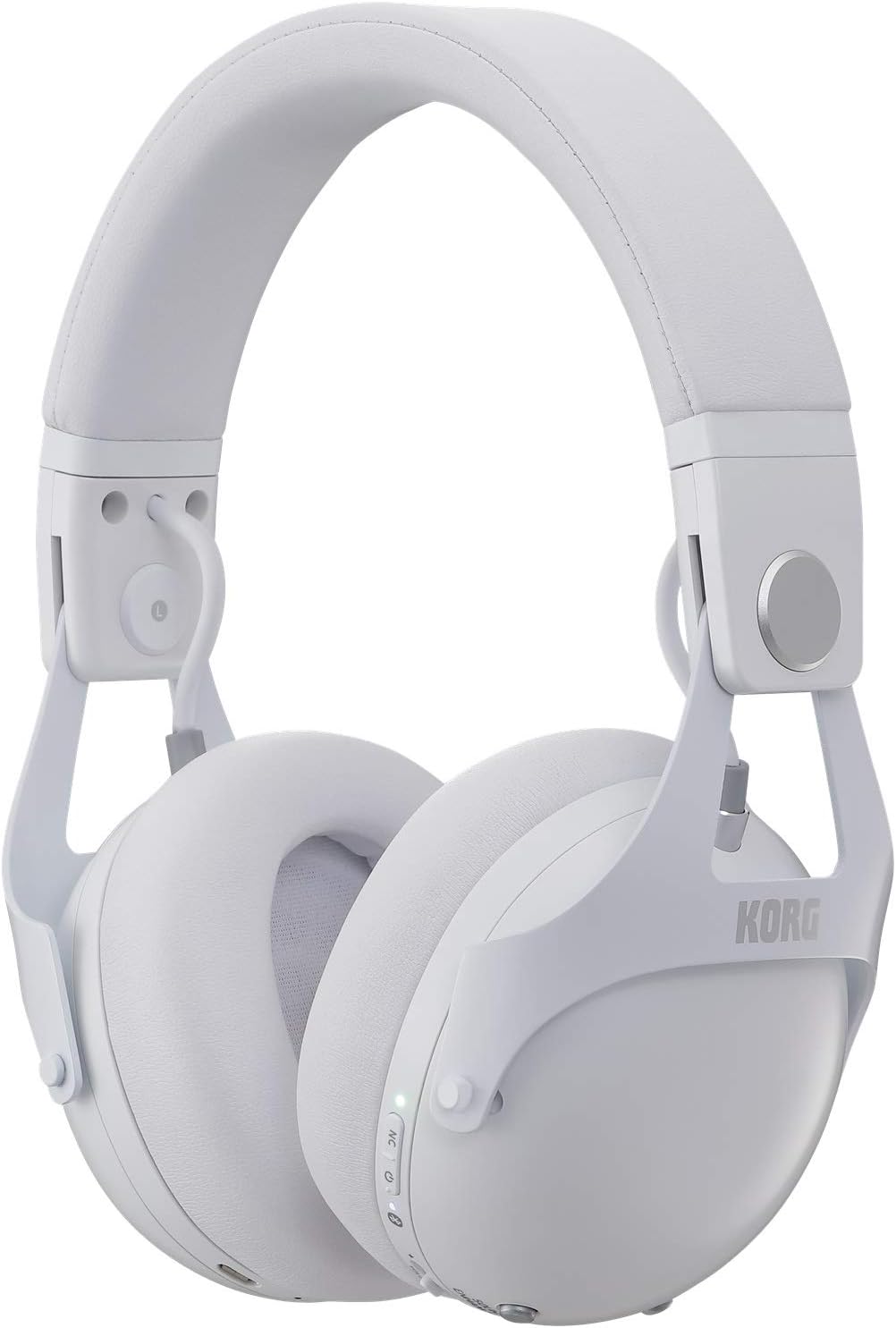 Korg NC-Q1 WT Smart Noise-Canceling DJ Headphones