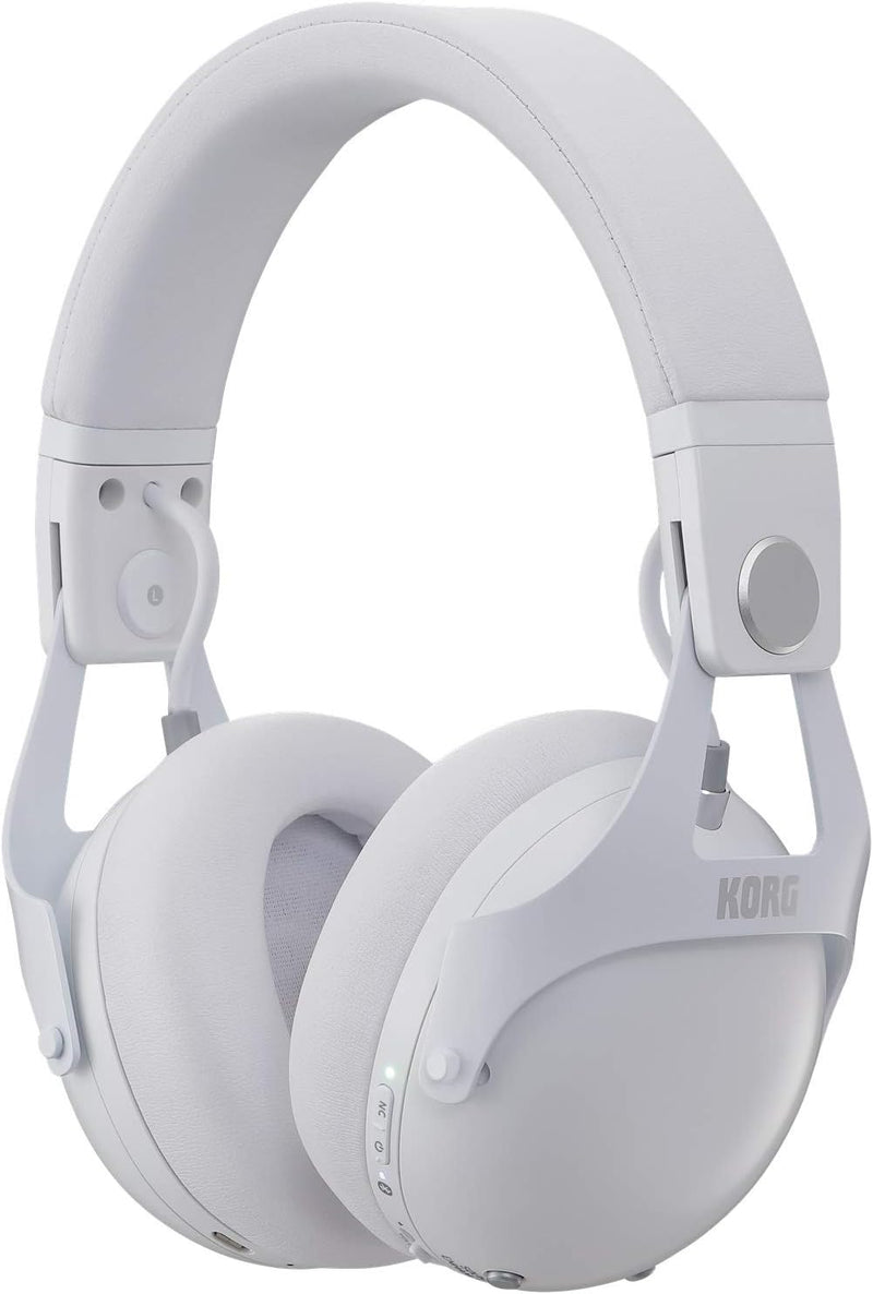 Korg NC-Q1 WT Smart Noise-Canceling DJ Headphones — main product image