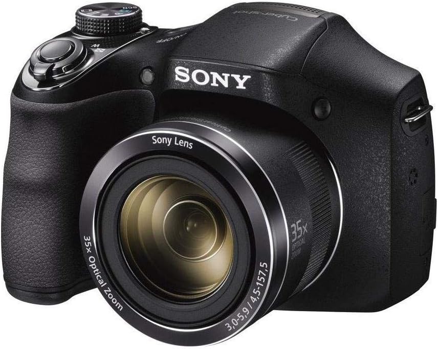 Sony DSCH300/B Cyber-shot 20.1MP Digital Camera (Black)