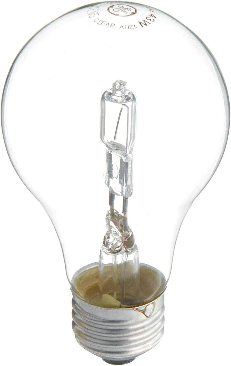 GE Lighting 043168787963 43W A19 Halogen Bulb 6-Pack — main product image