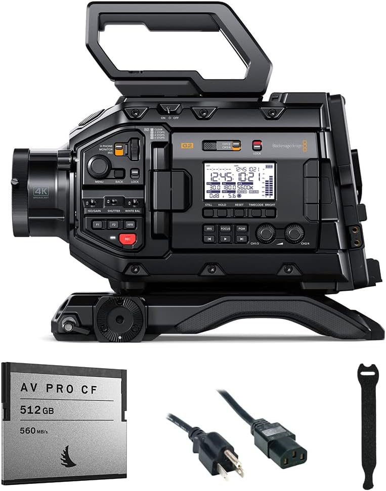 Blackmagic Design URSA Broadcast G2 6K Camera Bundle