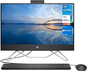 HP TPC-Q085-24 Essential All-in-One Desktop 24" FHD i5