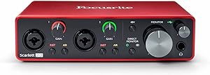 Focusrite Scarlett 2i2 3rd Gen USB Audio Interface
