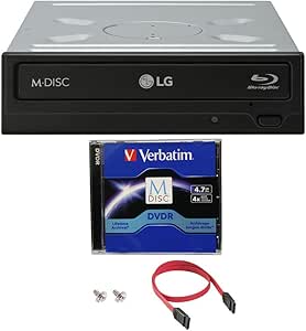 LG FBA-WH14NS40 Blu-ray BDXL Internal Burner Bundle