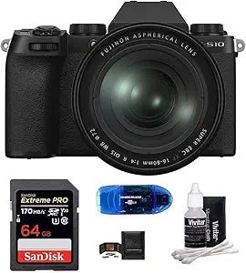 Fujifilm FUJIFILM X-S10 16-80mm Lens Bundle