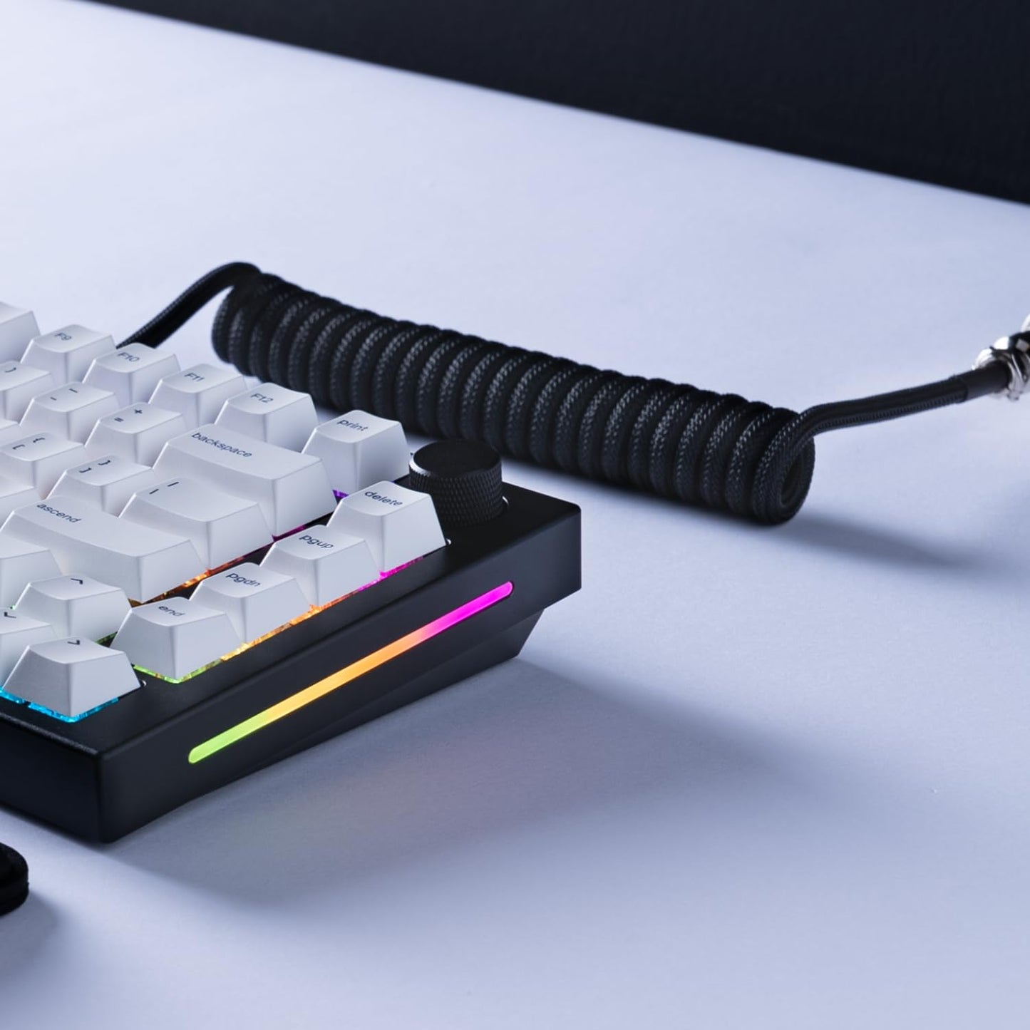 Glorious GLO-KB-ACC-CBL-COIL-PBLK Black Coiled Keyboard Cable