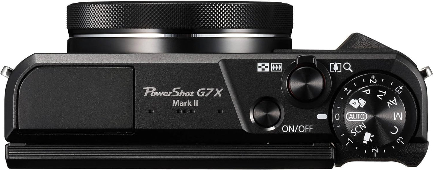 Canon G7 X Mark II CPO PowerShot Digital Camera Renewed
