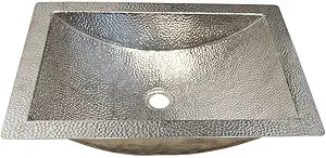 Misc Polished Nickel Undermount Rectangle Bathroom Sink — main product image