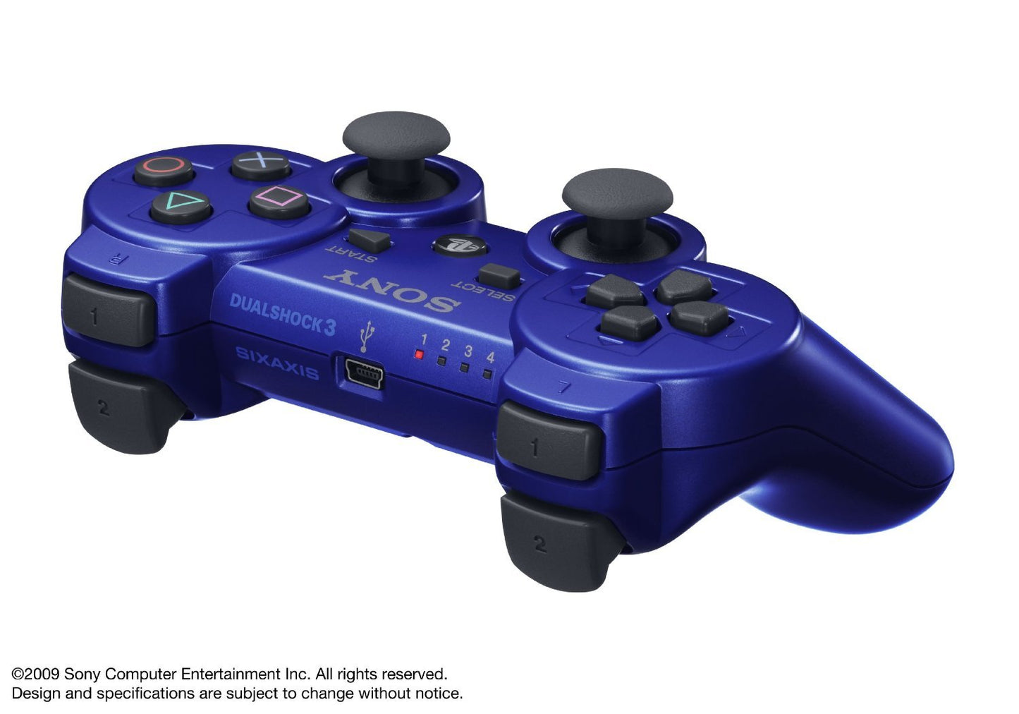 Sony 4612912 PlayStation 3 DualShock Controller - Blue