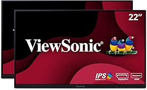 ViewSonic VA2256-MHD_H2 Dual 1080p IPS Head-Only Monitors (Renewed)