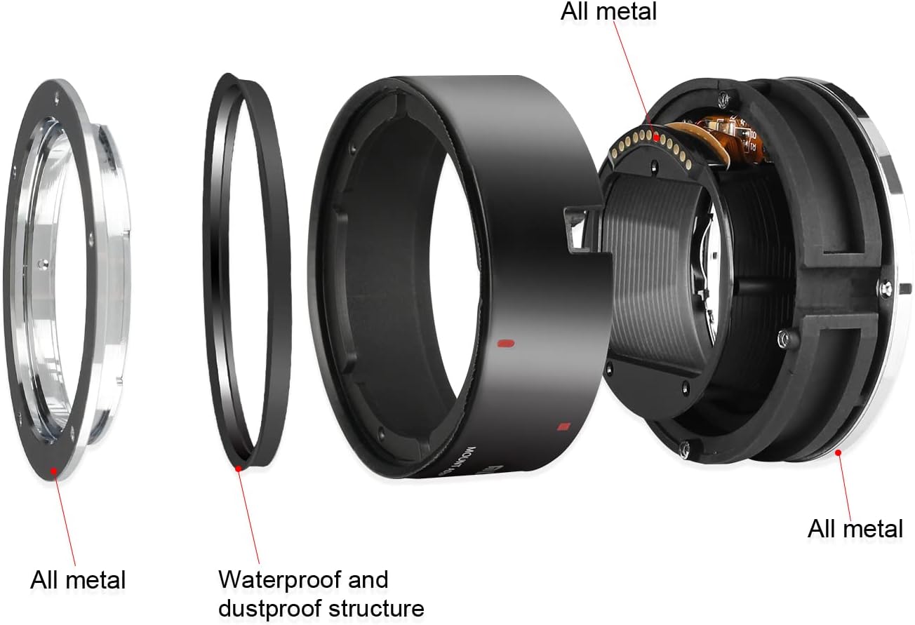 Meike EF-EOS R Lens Adapter: Auto-Focus for Canon EOS R