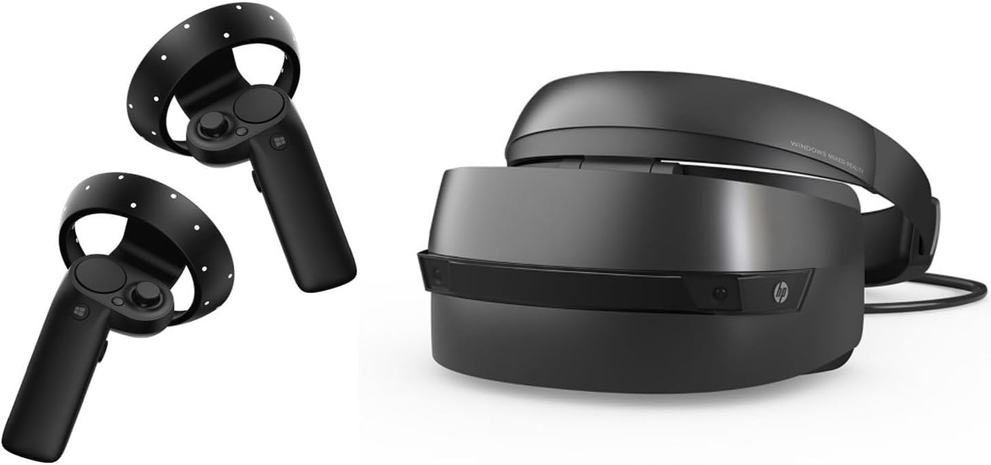 HP 2HJ34AA#ABA Mixed Reality Headset and Controllers
