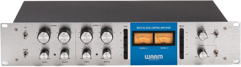 Warm Audio WA76-A2 Dual-Channel FET Compressor — main product image