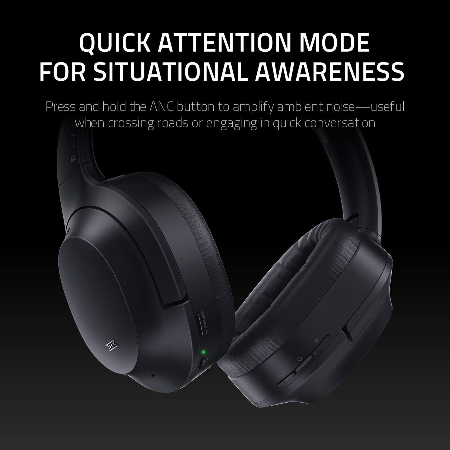 Razer RZ04-02490101-R3U1 Opus ANC Wireless Headphones
