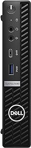 Dell 5080 OptiPlex 5000 Micro PC: i7-10700, 16GB RAM, 256GB SSD — main product image