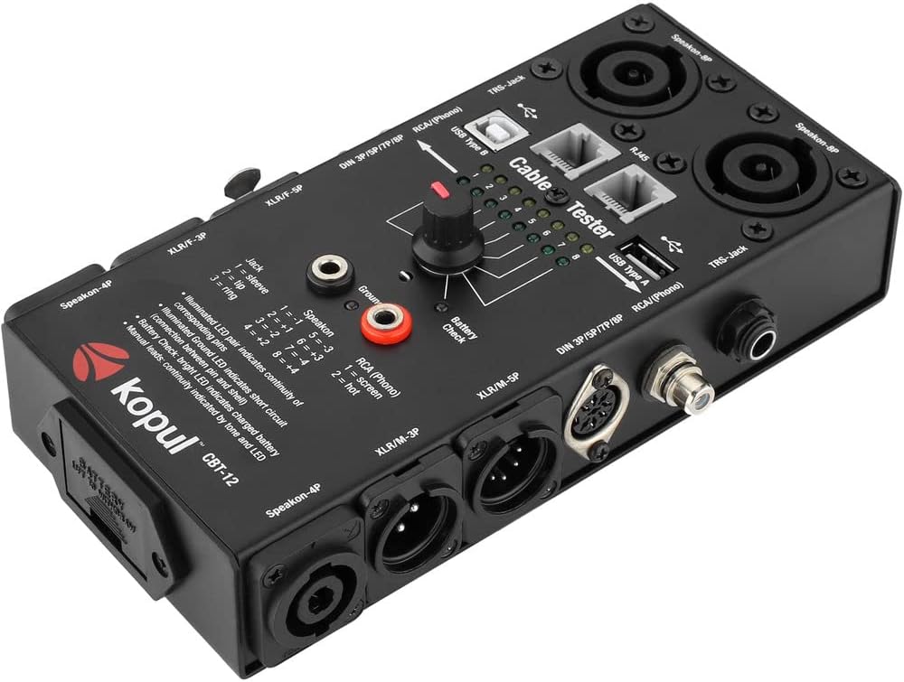 Crown XLi 2500 Stereo Amplifier Bundle Cables