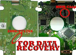 Western Digital WD5000BMVV 500GB Hard Drive - PCB for Data Recovery