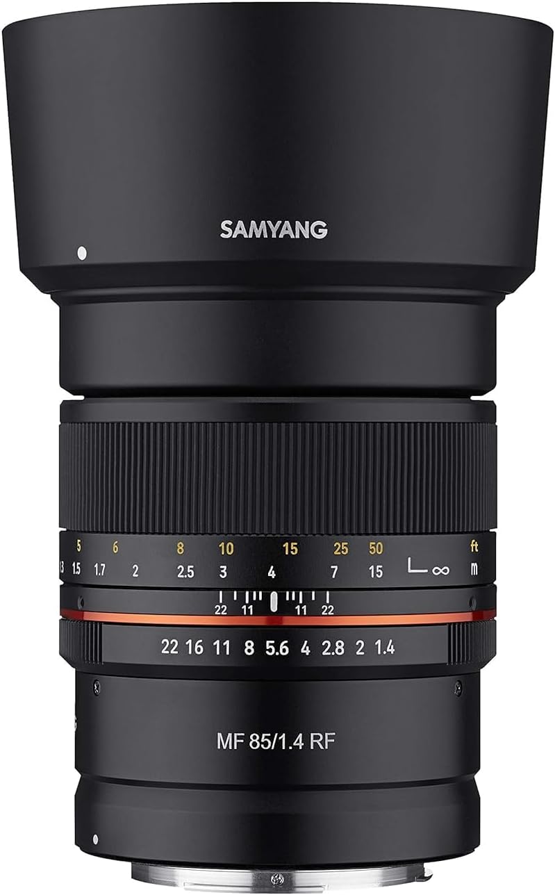 Samyang SYRF85-C 85mm F1.4 Weather Sealed Lens Canon R
