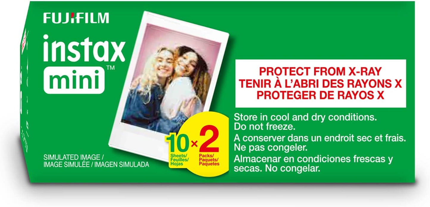 Fujifilm INSTAX MINI Twin Pack Instant Film 20 Photos