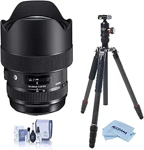 Sigma 14-24mm F2.8 ART Lens for Nikon w/ Tripod Bundle — main product image