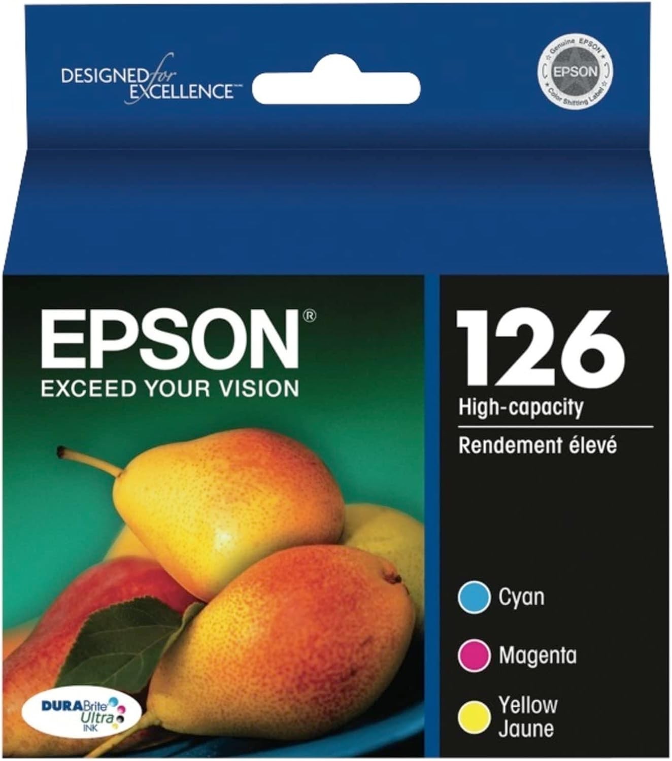 Epson T126520-S DURABrite Ultra Ink Color Combo Pack