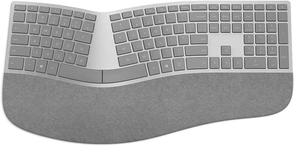Microsoft Ergonomic Kybrd SC Bluetooth Keyboard - Gray