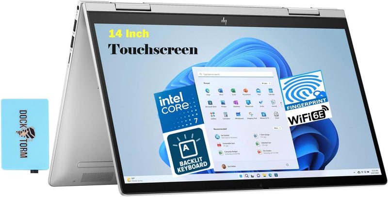 HP Envy x360 2-in-1 Laptop: Core 7, 16GB RAM, 2TB SSD — main product image