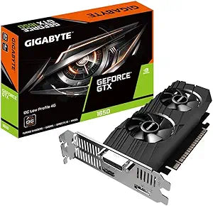 Gigabyte GV-N1650OC-4GL GTX 1650 Low Profile Graphics Card — main product image