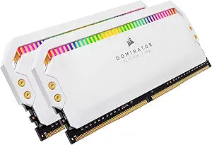 Corsair CMT16GX4M2K4000C19W Dominator Platinum RGB 16GB DDR4 4000MHz White — main product image